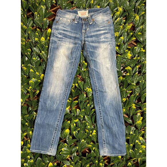 Y2K Big Star Low Rise Jenae Bootcut Jeans Size 24 - Picture 1 of 6